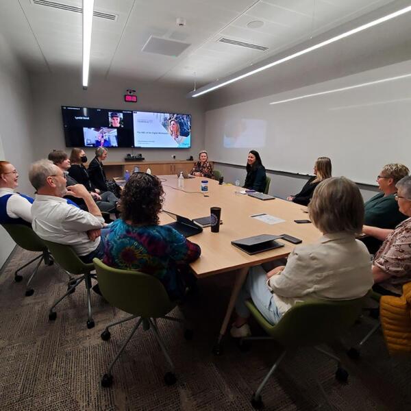 University of Tasmania's team during digital workspace transformation