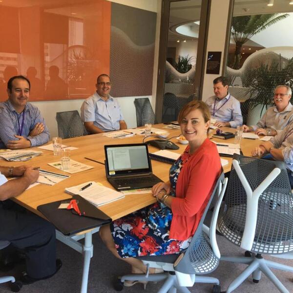 Department of Infrastructure, Local Government & Planning team during change management planning reform in Brisbane, QLD