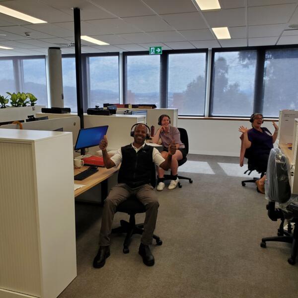 Staff in an office